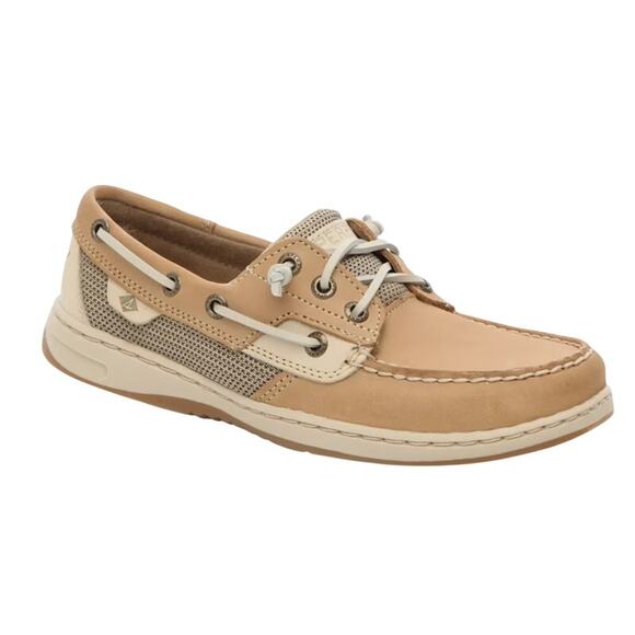 Sperry Top Sider Shoes - Sperry Womens Rosefish Boat Shoes US 8.5 EU 39.5 Brown Cognac Nubuck Leather NIB